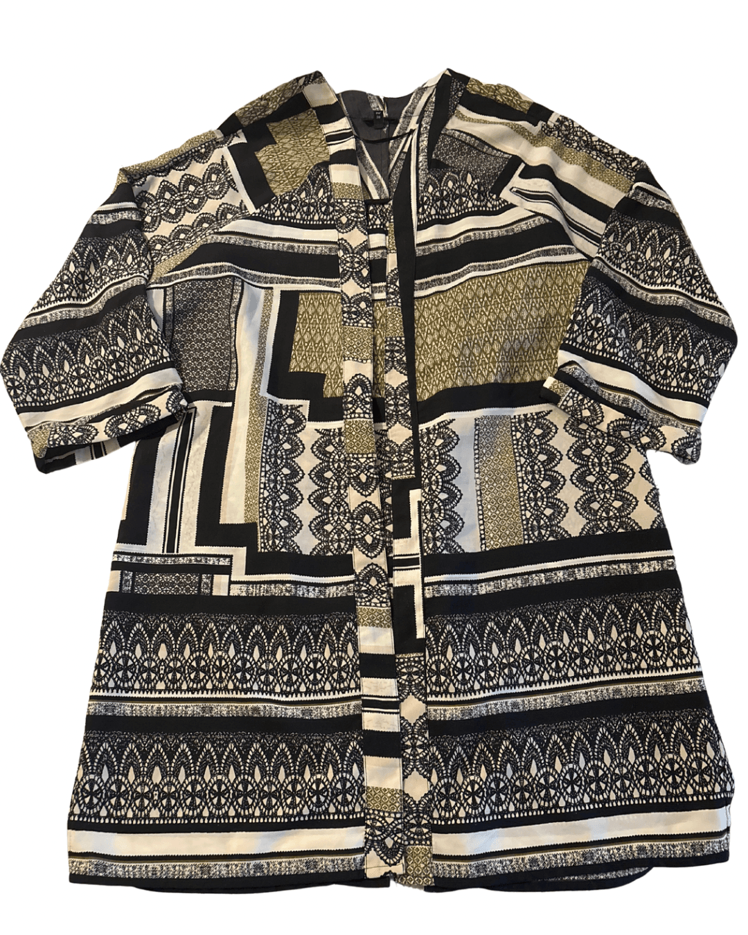 Boho mintás kimonó kabátka